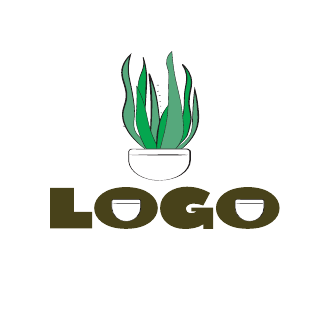 Landscape Plant Logo Template