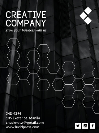 Creative Company Business Poster Template