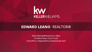 KW Facets Business Card Template