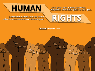 Human Rights Poster Template