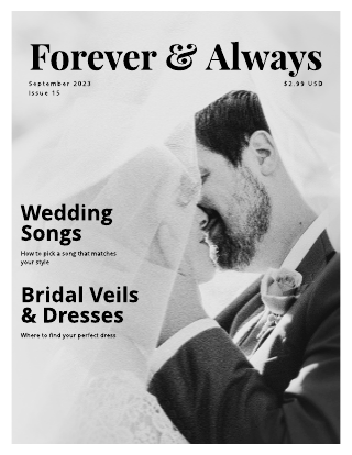 Forever & Always Bridal Magazine Template