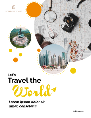 Travel Guide Booklet Template