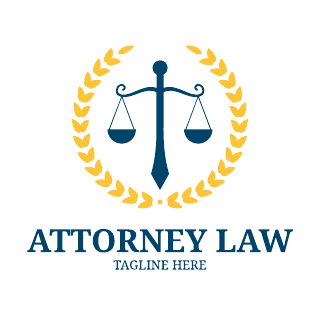 Simple Scale Attorney & Law Logo Template