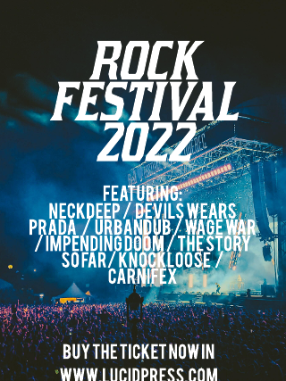 Rock Festival Dark Concert Poster Template