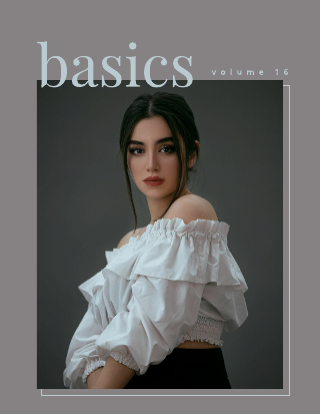 Simple Magazine Cover Template 