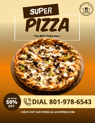 Pizza Restaurant Flyer Template