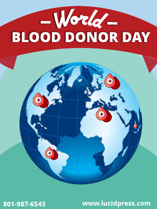 Globe Hospital World Donor Day Poster Template