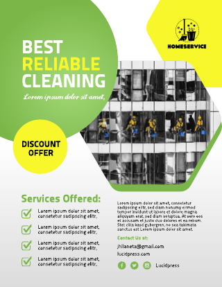 Best Cleaning Flyer Template