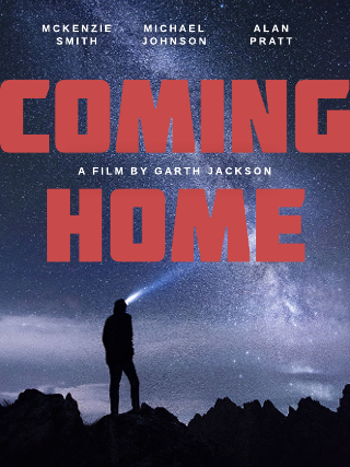 Coming home movie poster template