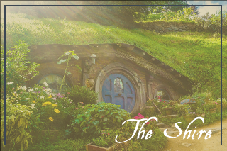Hobbit Travel Postcard