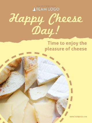 Cheese Day French Poster Template