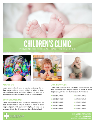 Pediatrics Flyer Template