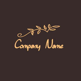 Gold Leaf Beauty Logo Template