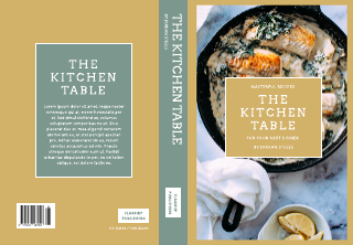 The Kitchen Table Book Cover Template
