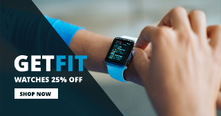 Fitness Watch Facebook Ad Template
