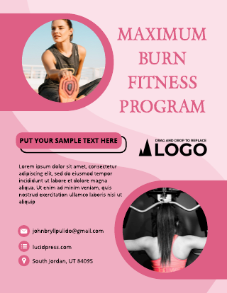 Trainer Personal Trainer Flyers Template