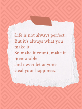 Quote Life is Poster Template