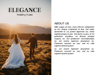 Wedding Studio Brochure Template