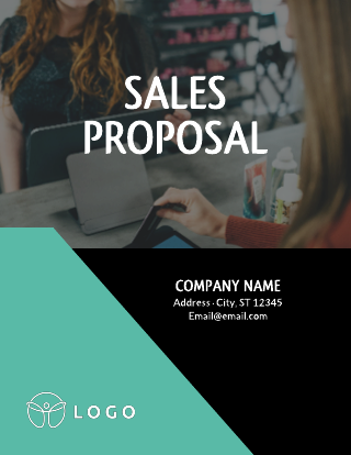 Asymmetrical sales proposal template