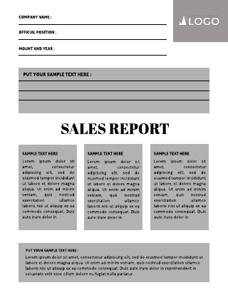 Sales Weekly Report Template