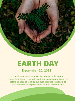 Earth Day Poster Template