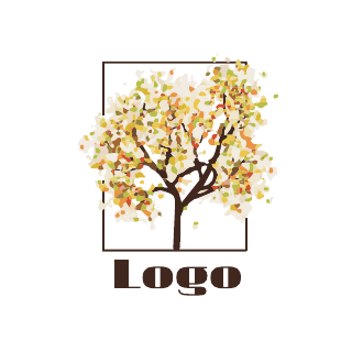 Landscape Tree Logo Template