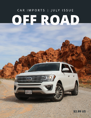 Off Road Car Magazine Template