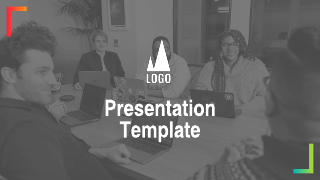 Modern Sleek Gradients Advertising Presentation Template
