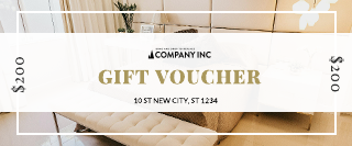 White Gold Hotel Gift Certificate