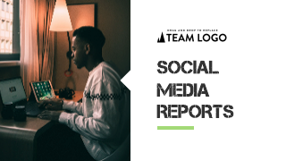Social Media Reports Presentation Template