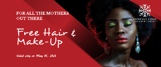 Red Free Hair and Make-Up Mother's Day Gift Certificate