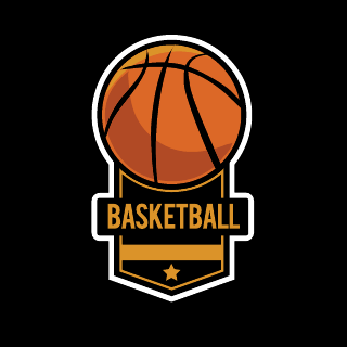 Basketball League Logo Template