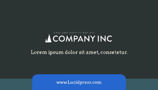 Blue Tones Lawyer Business Card