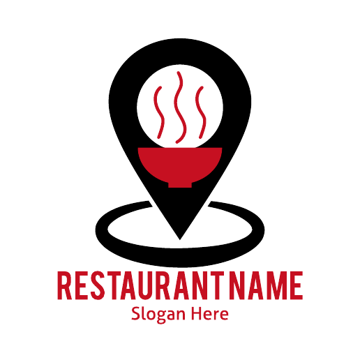 Location Noodles Restaurant Logo