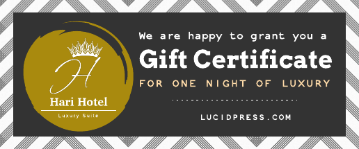 Grey and Brown Simple Hotel Gift Certificate