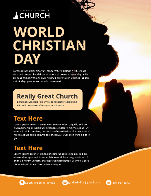 World Christian Day Flyer